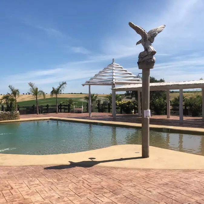 Beach Feel Pavistamp je dekorativni sustav za bazene i bazenske plaže koji stvara prirodan, pjeskovit izgled uz visoku otpornost na vodu i kemikalije. Sustav je dizajniran za sigurnu i ugodnu uporabu, s naglaskom na protukliznost, trajnost i estetski dojam u privatnim i javnim bazenima.